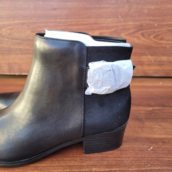 New Alfani Oakleyy Black Ankle Boots Women's Size 6 - Picture 10 of 16